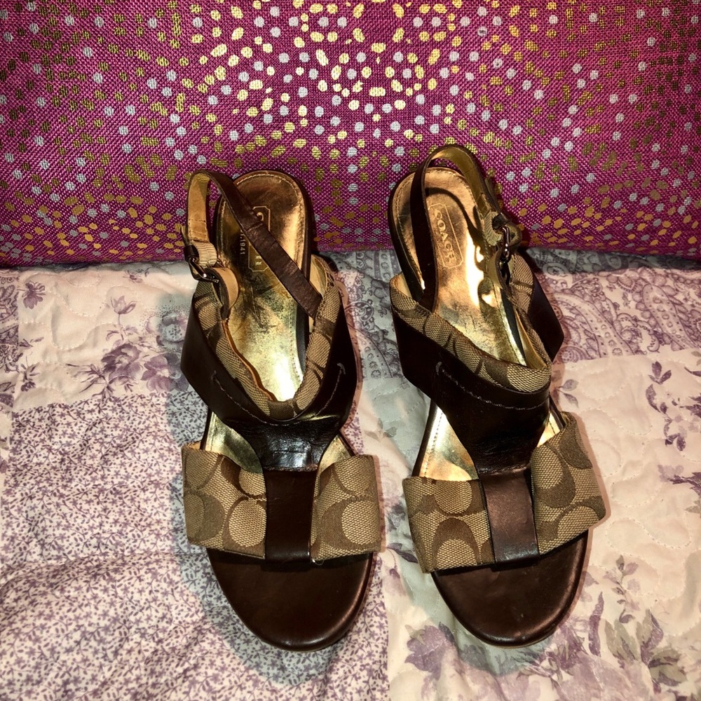 Coach sandals